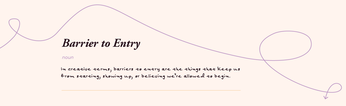 Reframing the Barrier to Entry