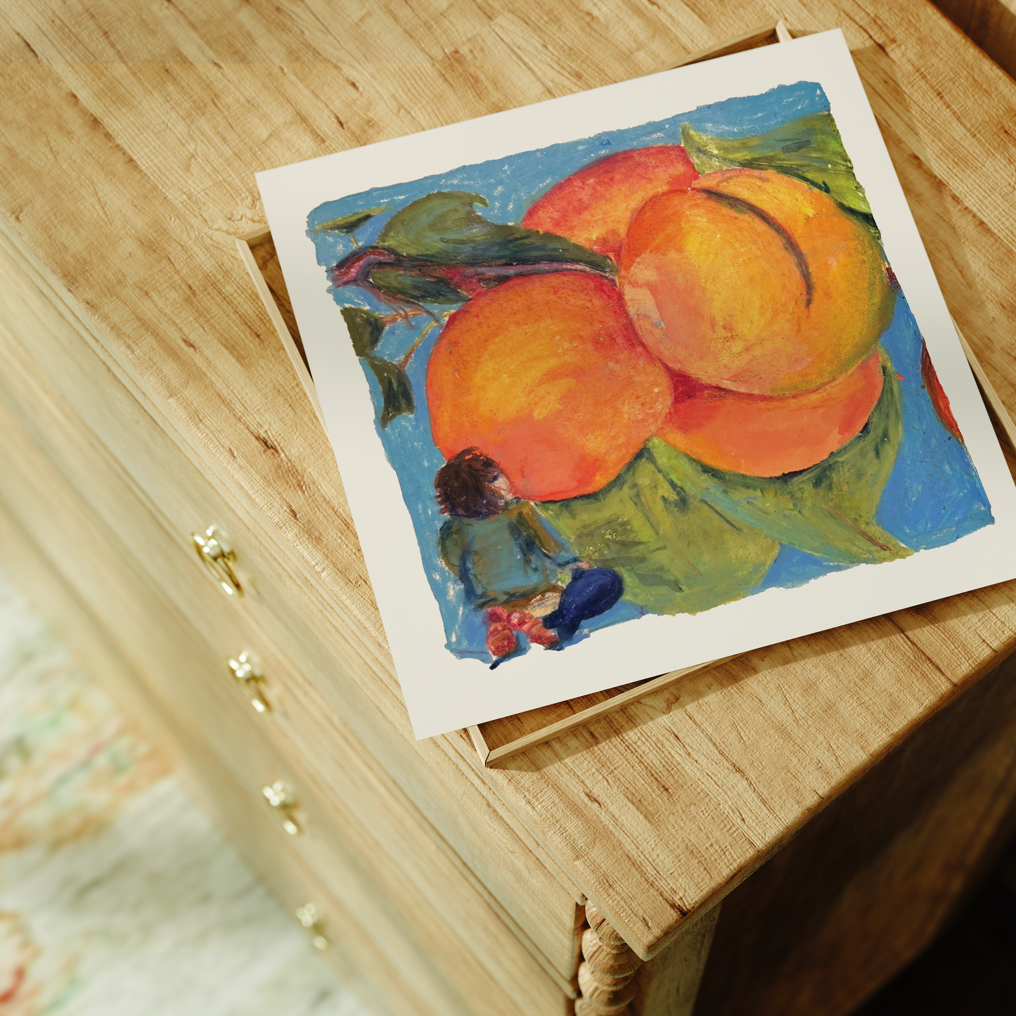 "Apricot #1" Print